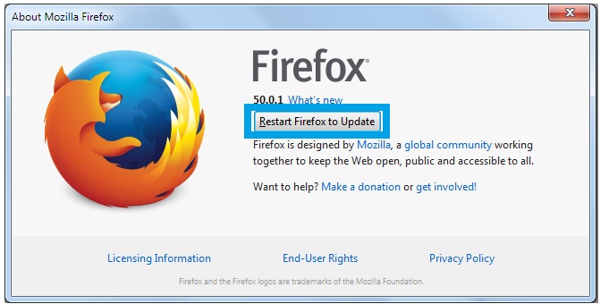 Cara Update Mozilla Firefox – Notordinaryblogger