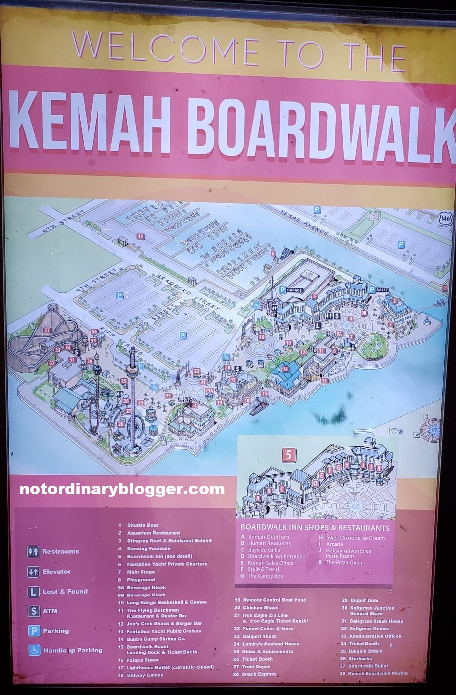 Kemah Boardwalk, Should You Try It? Notordinaryblogger