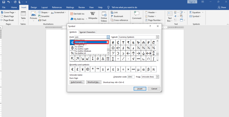 Cara Menambahkan Simbol Telepon Di MS Word – Notordinaryblogger