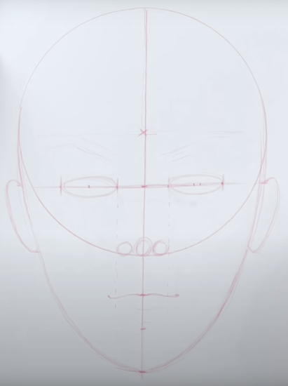 Cara Menggambar Wajah