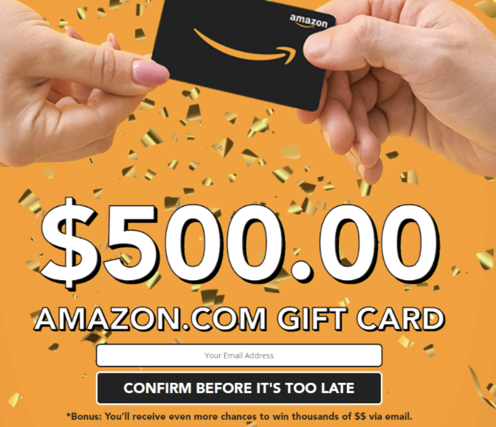 $500 Amazon Gift Card