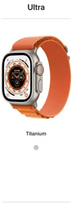 Apple Watch ultra Small Wrist