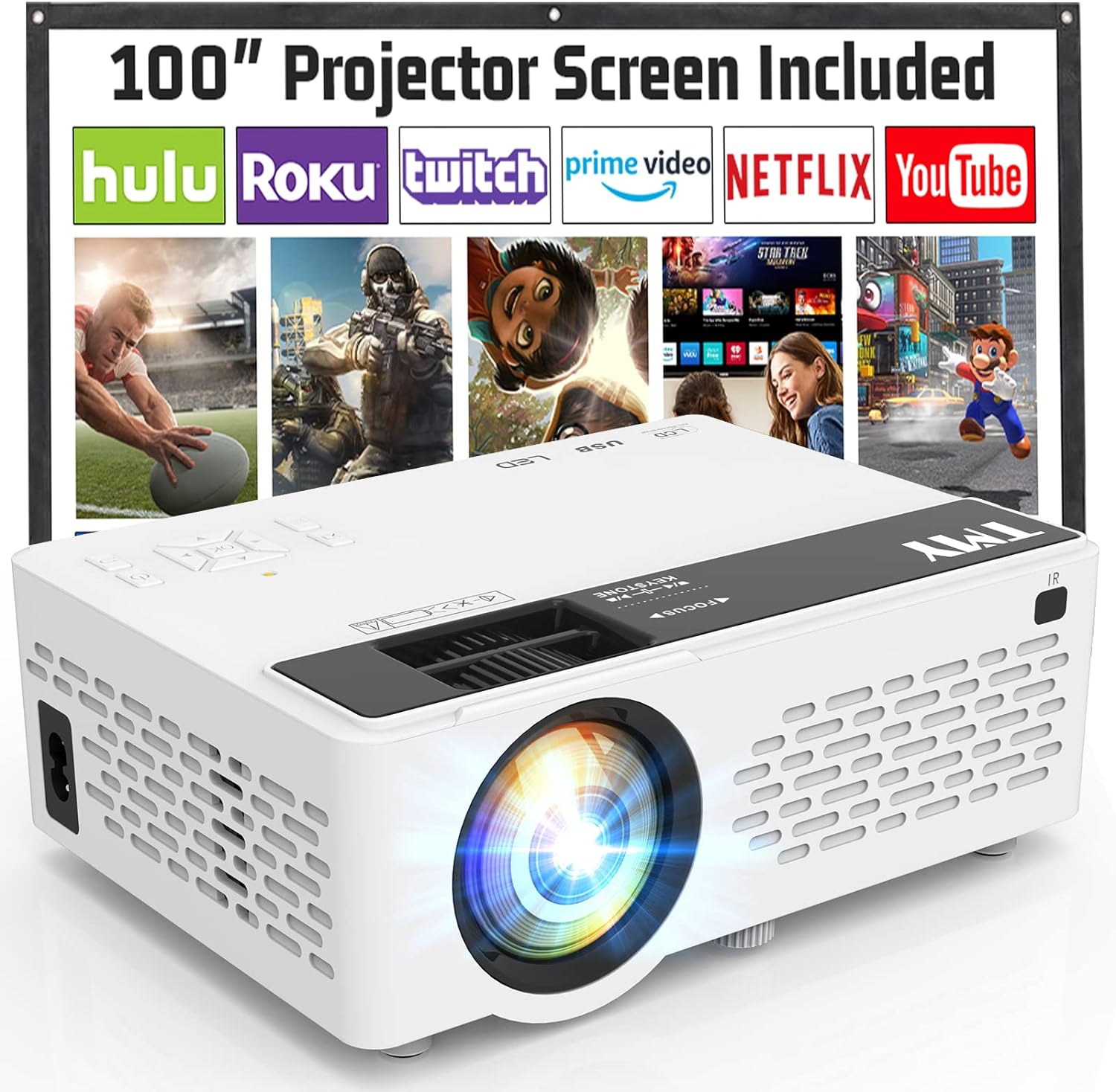 Limited Time Deal Mini Projector