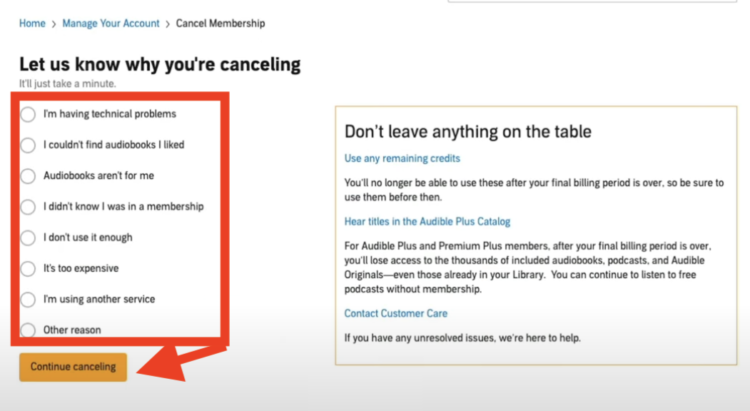 How to Cancel Audible Subscription