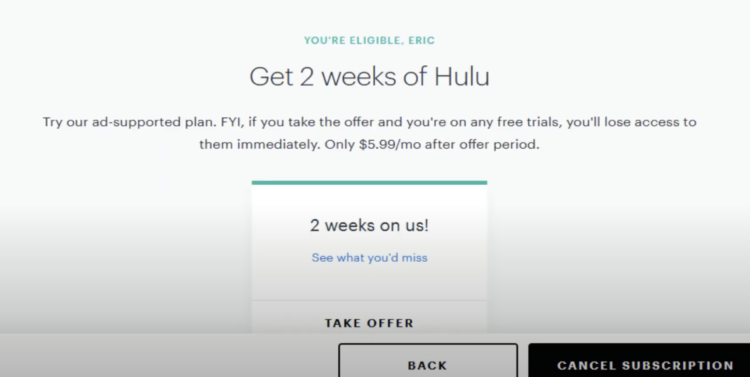 How to Cancel Hulu Subscription