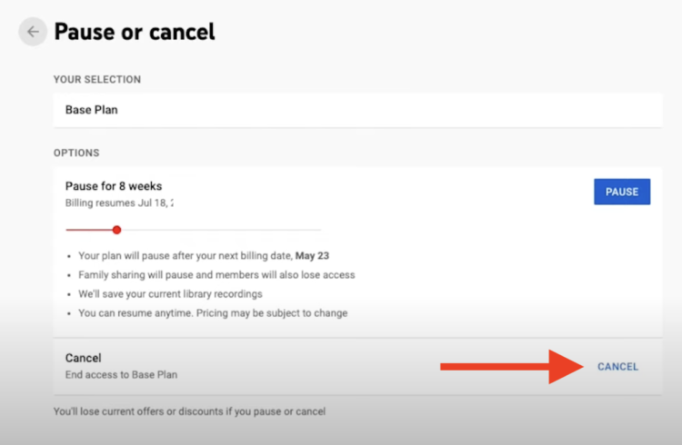 How to Cancel Youtube TV