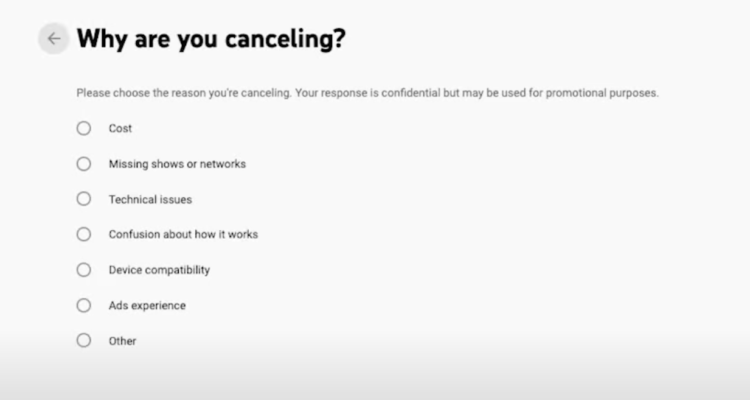 How to Cancel Youtube TV