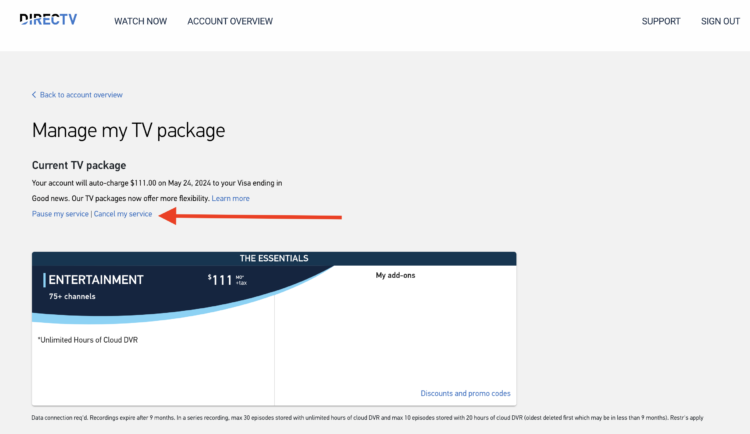 How to Cancel DirectTV Subscription