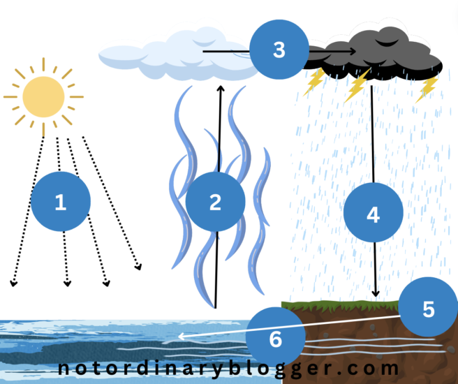 Siklus Air, Contoh Siklus Air, Gambar Siklus Air