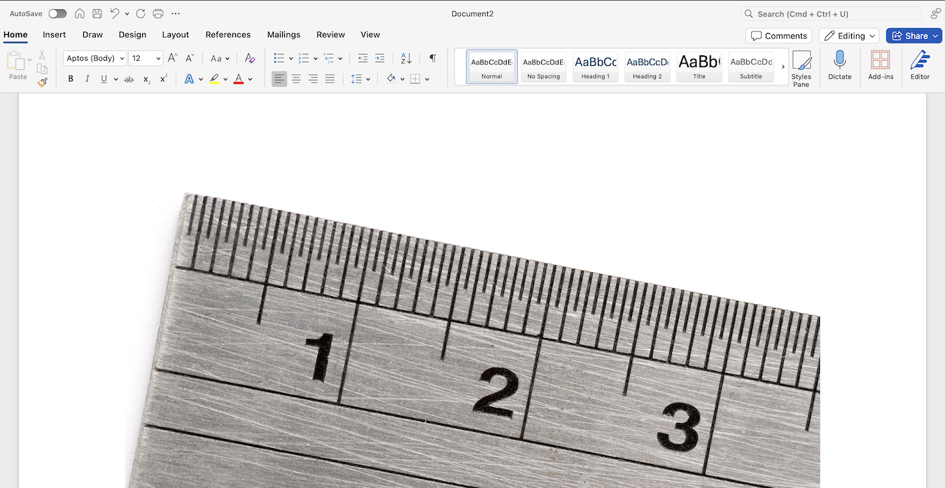 Ruler MS Word Ada Di Mana? | Notordinaryblogger