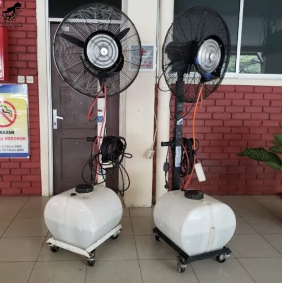 rental / sewa kipas angin blower cirebon / embun cirebon / misty cirebon