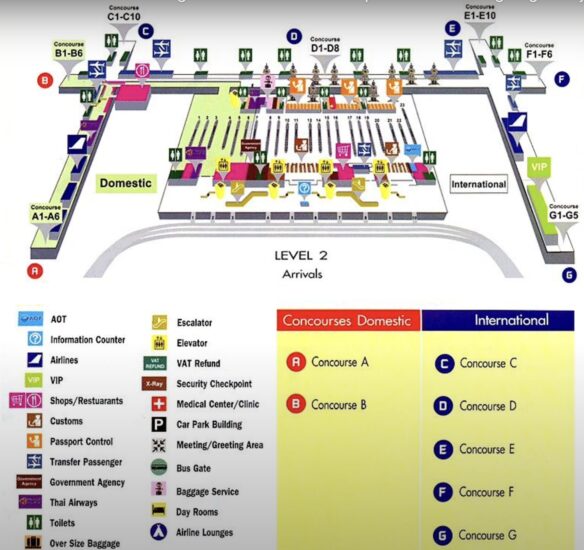 Self Transfer At Bangkok Suvarnabhumi Airport 2