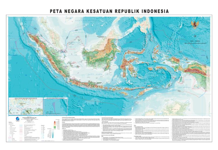 Gambar Peta Indonesia Yang Jelas