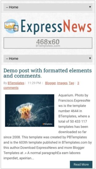 Template Blogger Gratis Tema Berita