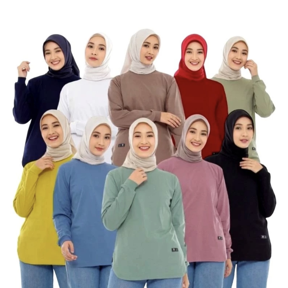 Baju Sage Cocok dengan Jilbab Warna Apa