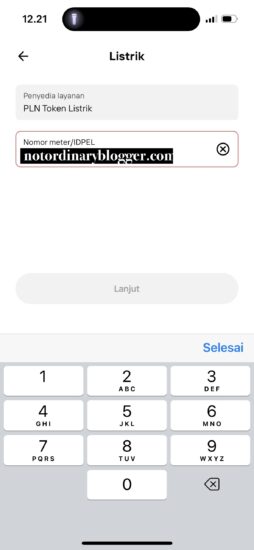 Cara Isi Token Listrik Mobile Banking