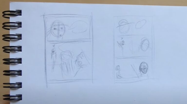 Cara Membuat Komik di Buku Gambar yang Mudah