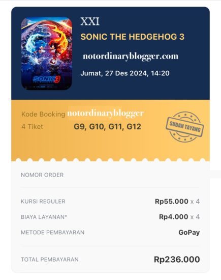 Berapa Harga Tiket Bioskop