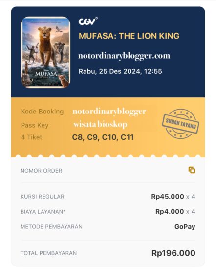 Berapa Harga Tiket Bioskop