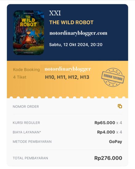 Berapa Harga Tiket Bioskop