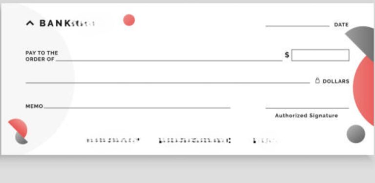 How to Write a Check