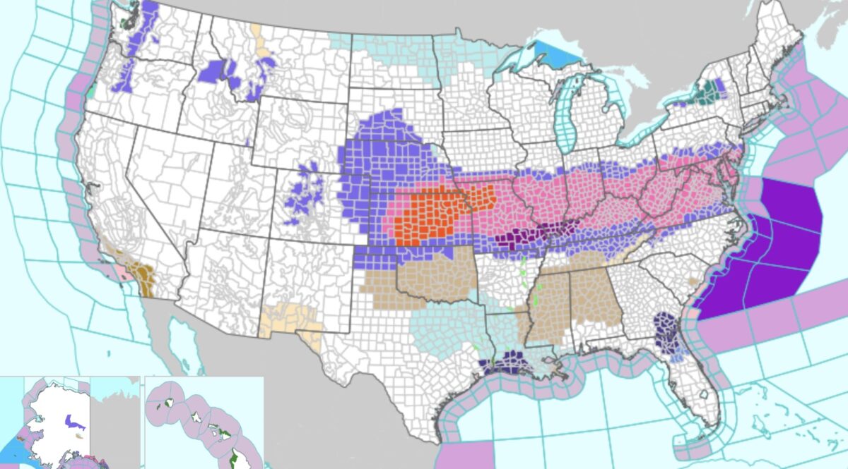 Major Winter Storm Hits United States