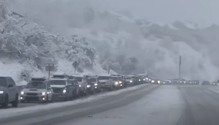 Major Winter Storm Hits United States Utah