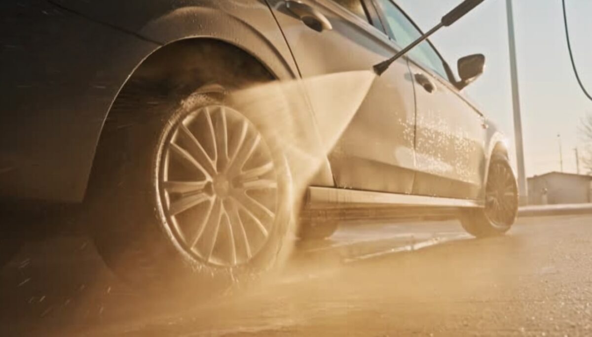 Portable High-Pressure Car Wash Spray Gun