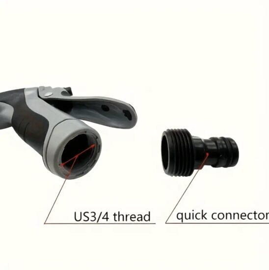 Portable High-Pressure Car Wash Spray Gun