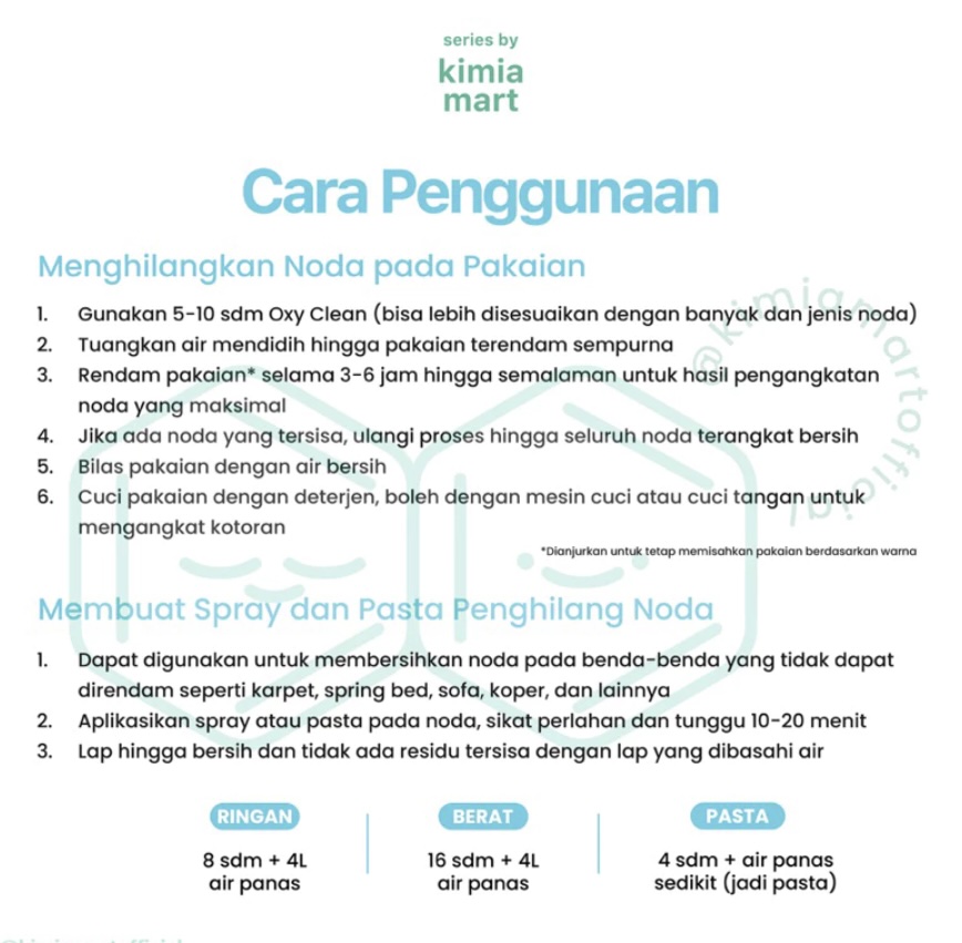 Penghilang Noda Baju/Penghilang Noda Pakaian