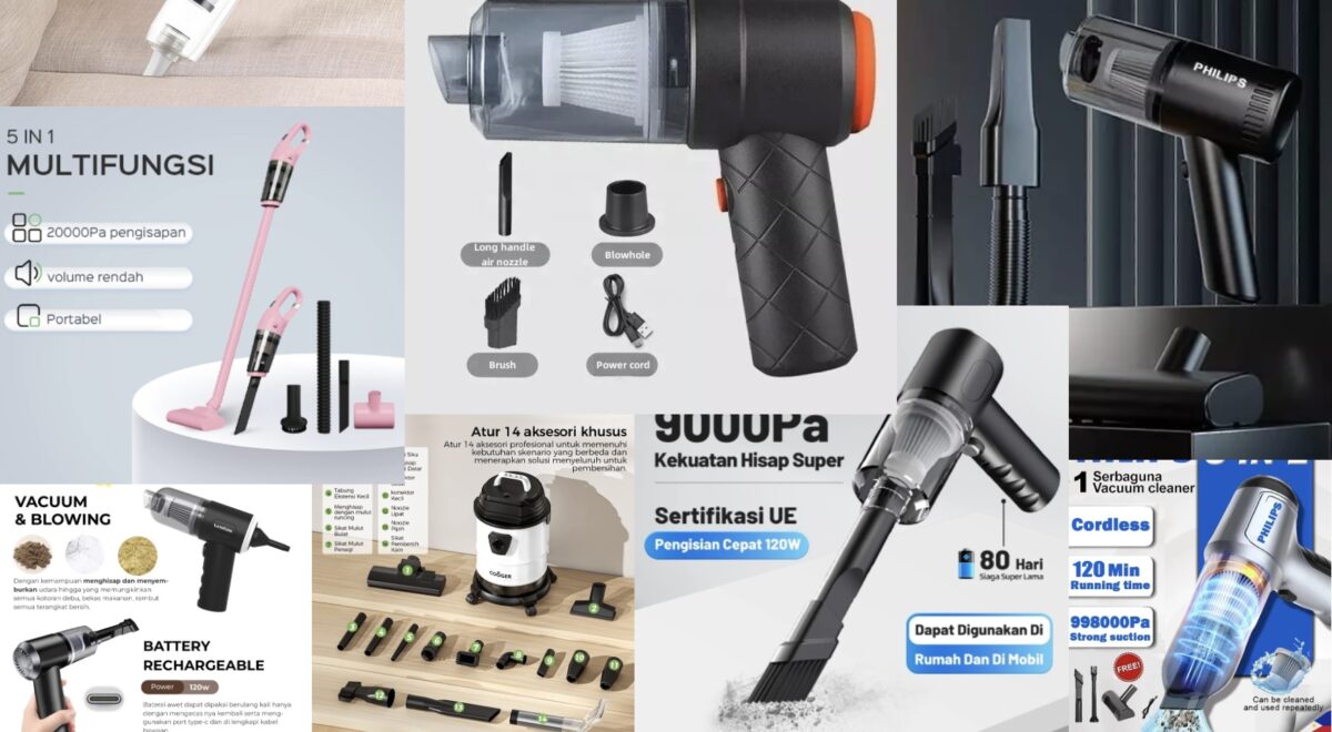 Vacuum Cleaner Mobil Terbaik