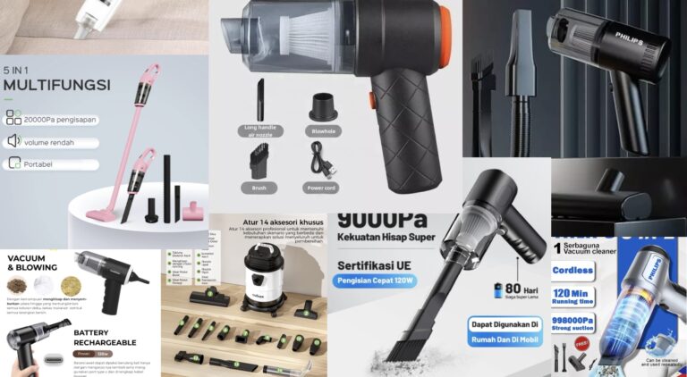 Vacuum Cleaner Mobil Terbaik