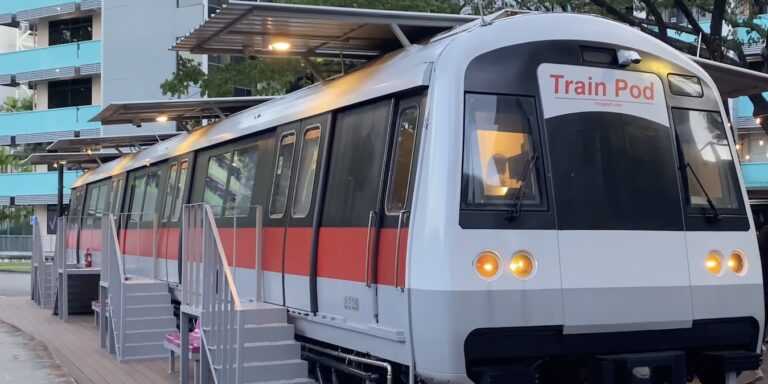 MRT Train Hotel Singapore to Launch in 2025