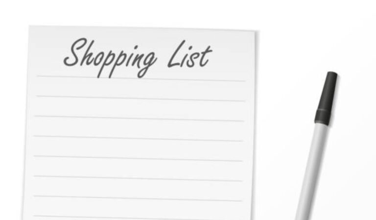 How to Create a Shopping List That Actually Works