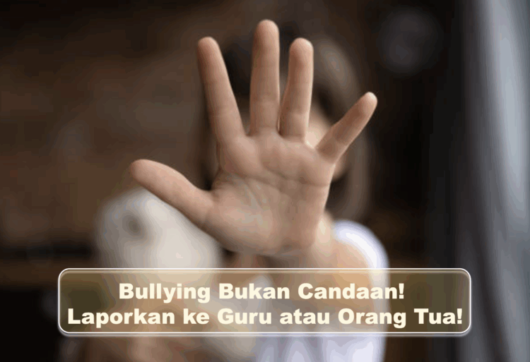 Poster Stop Bullying di Sekolah