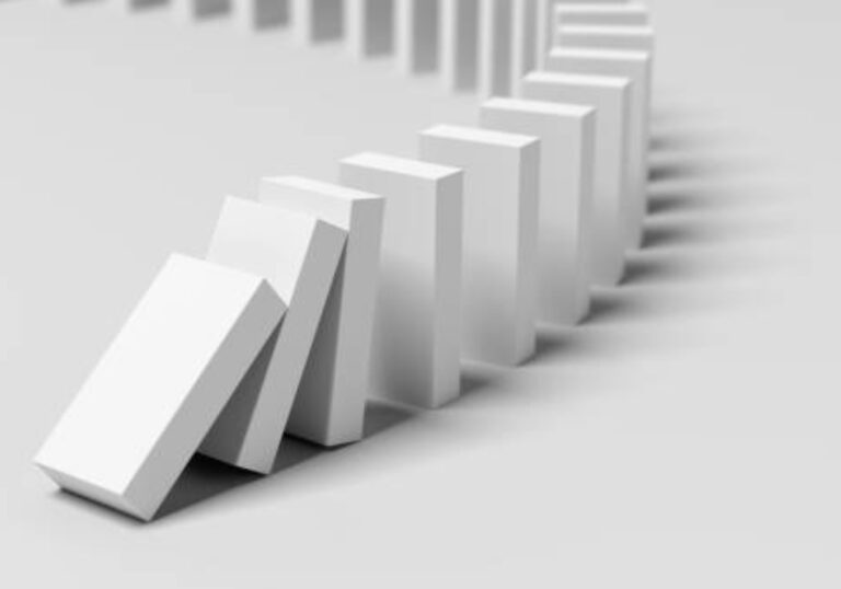 how a recession develops as demand and production decrease