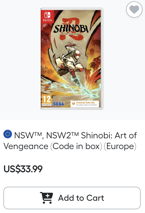 Shinobi Art of Vengeance 1