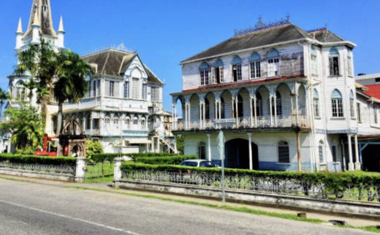 where is guyana located