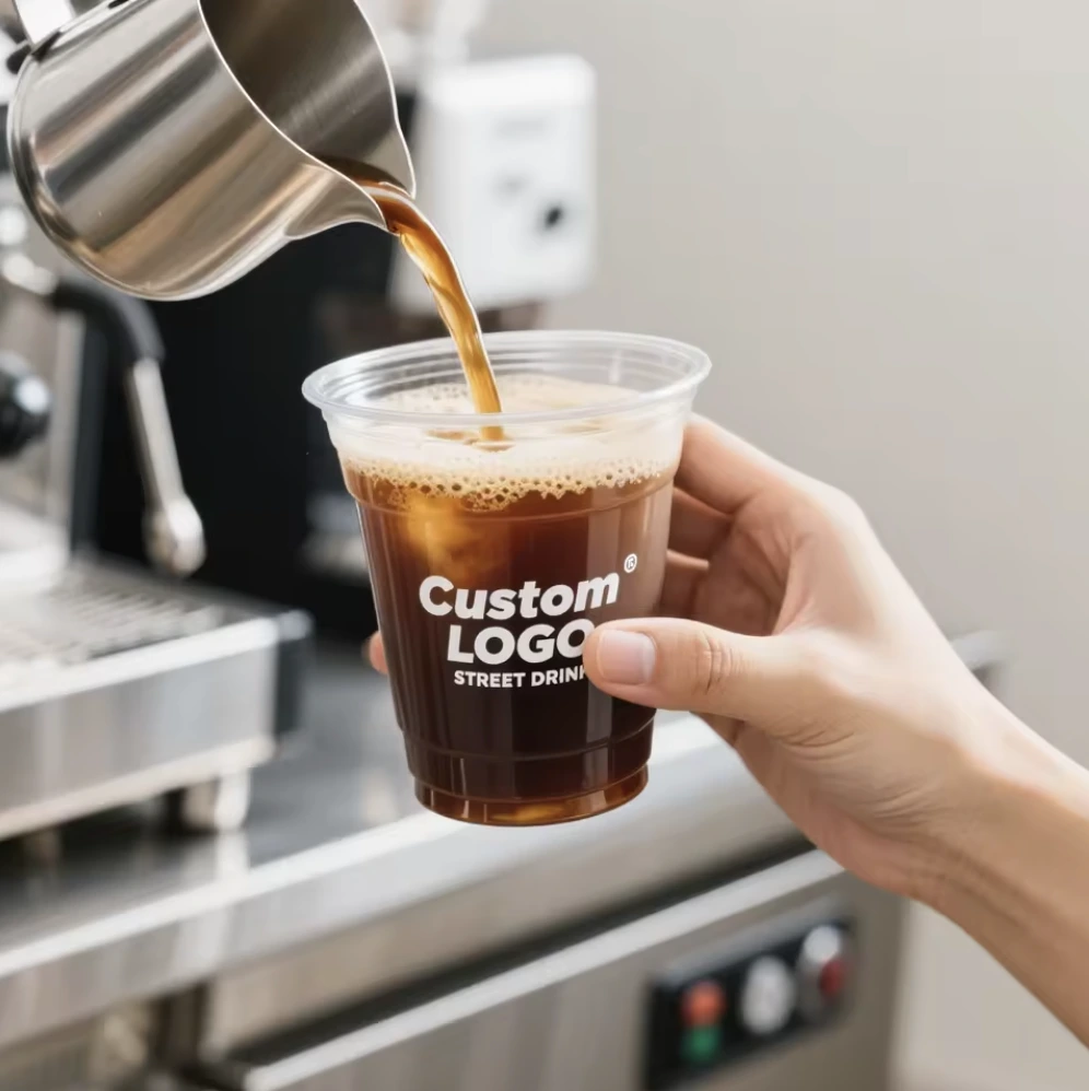 customized ice coffee cup