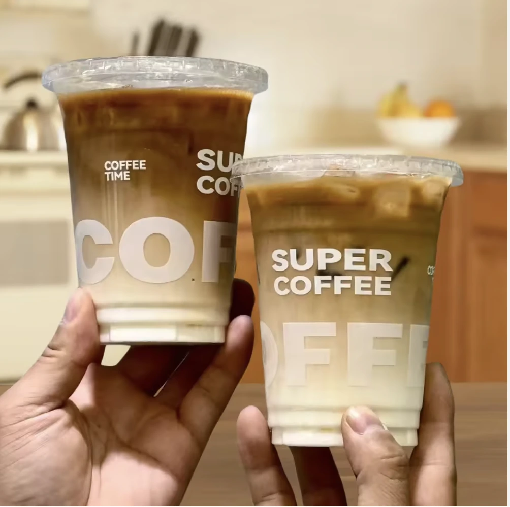 customized ice coffee cup