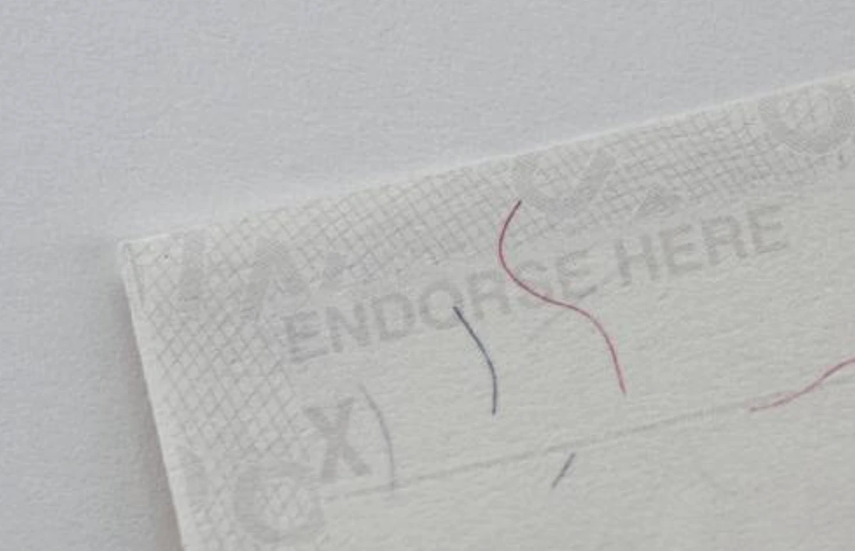 how to endorse a check