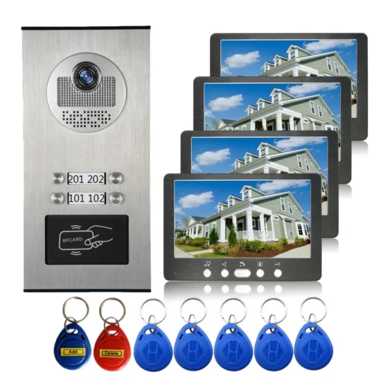 best video door intercom systems for apartments villas and offices