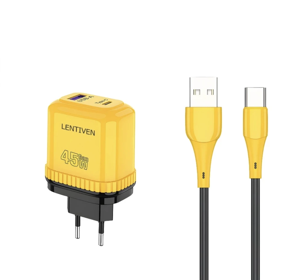 Charger Type C Fast Charging LENTIVEN