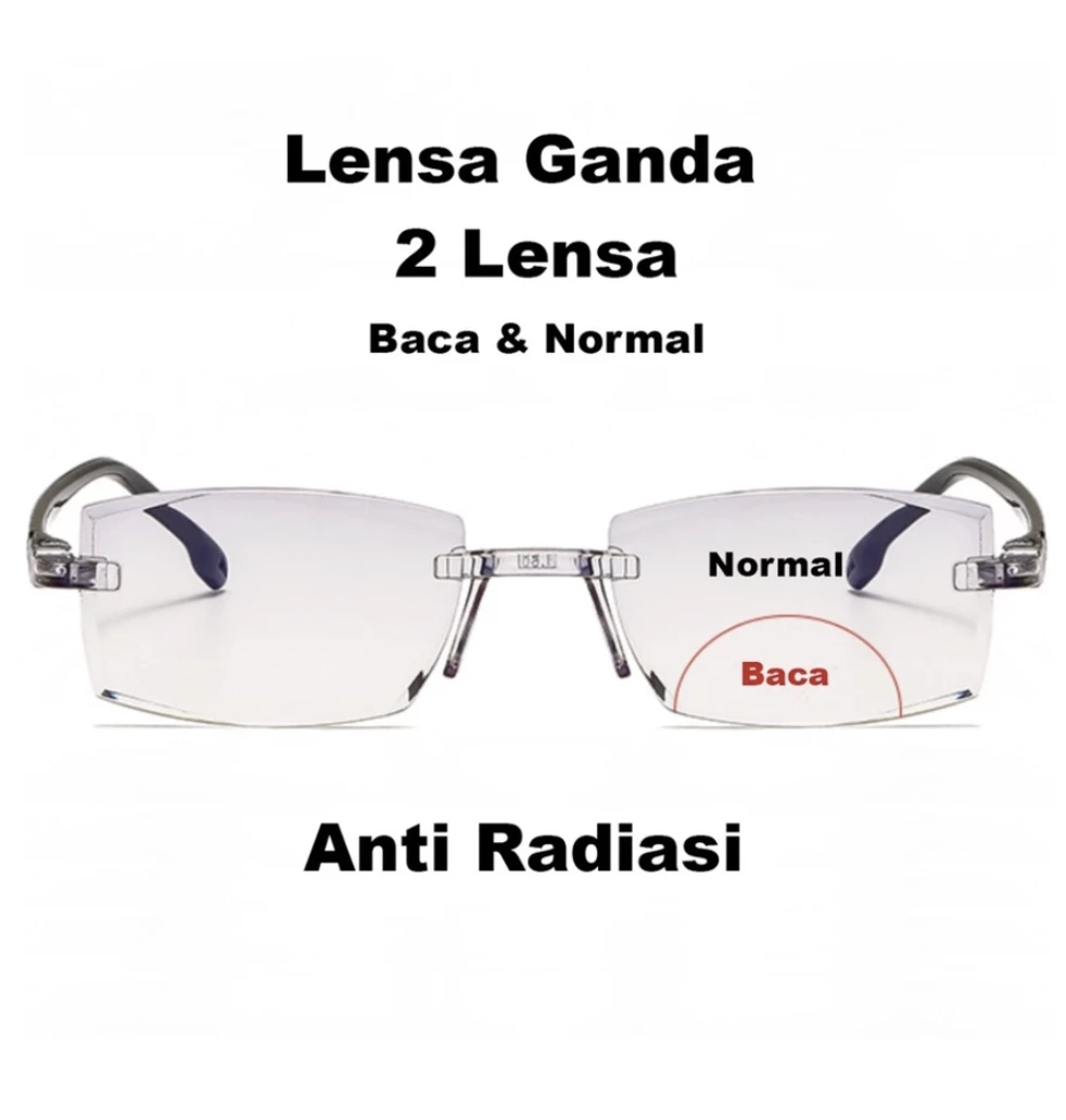 Kacamata Baca Anti Radiasi Pria Wanita