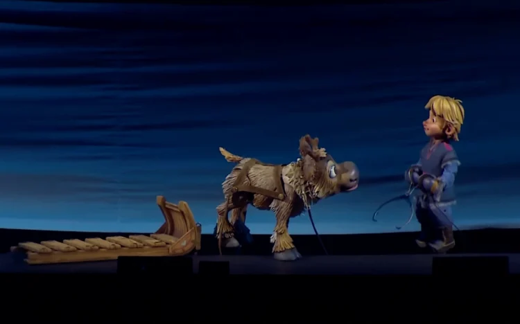 how long is the frozen show at disney cruise line