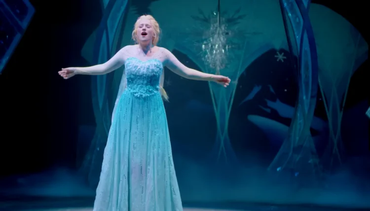 how long is the frozen show at disney cruise line