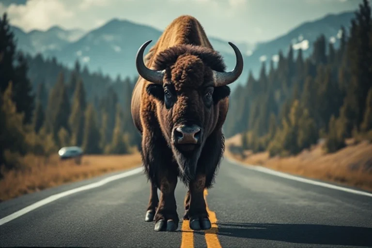 Yellowstone bison safety