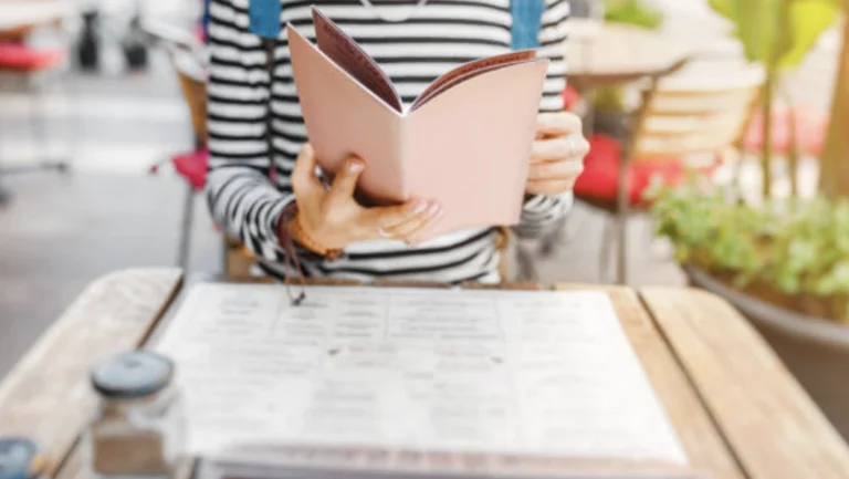 paradox of choice restaurant menu
