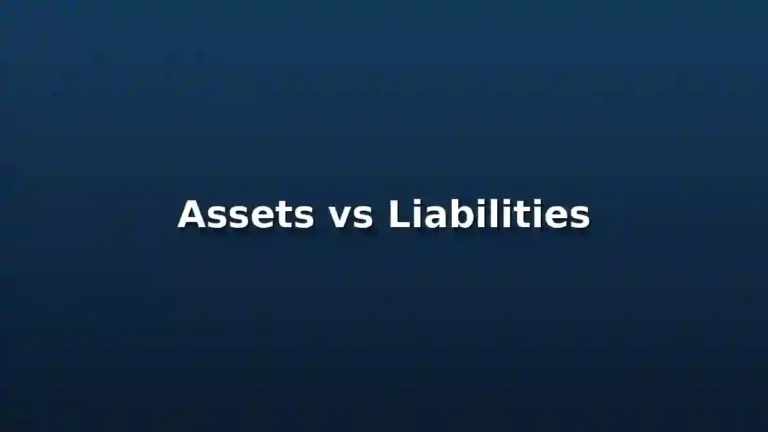 Balance sheet composition of assets and liabilities illustration