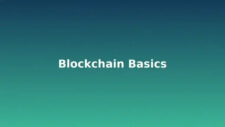 Blockchain basics and Aurora Chain AOA explainer